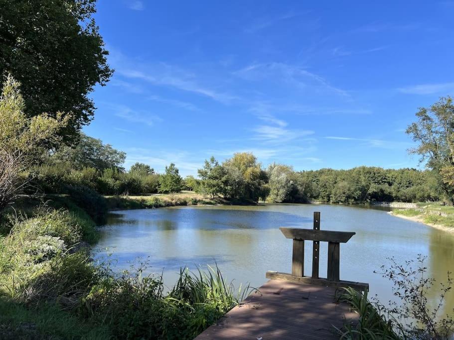 فيلا * Domaine De La Solaie * - Proche Bords De Loire Saint-Denis-de lʼHôtel المظهر الخارجي الصورة